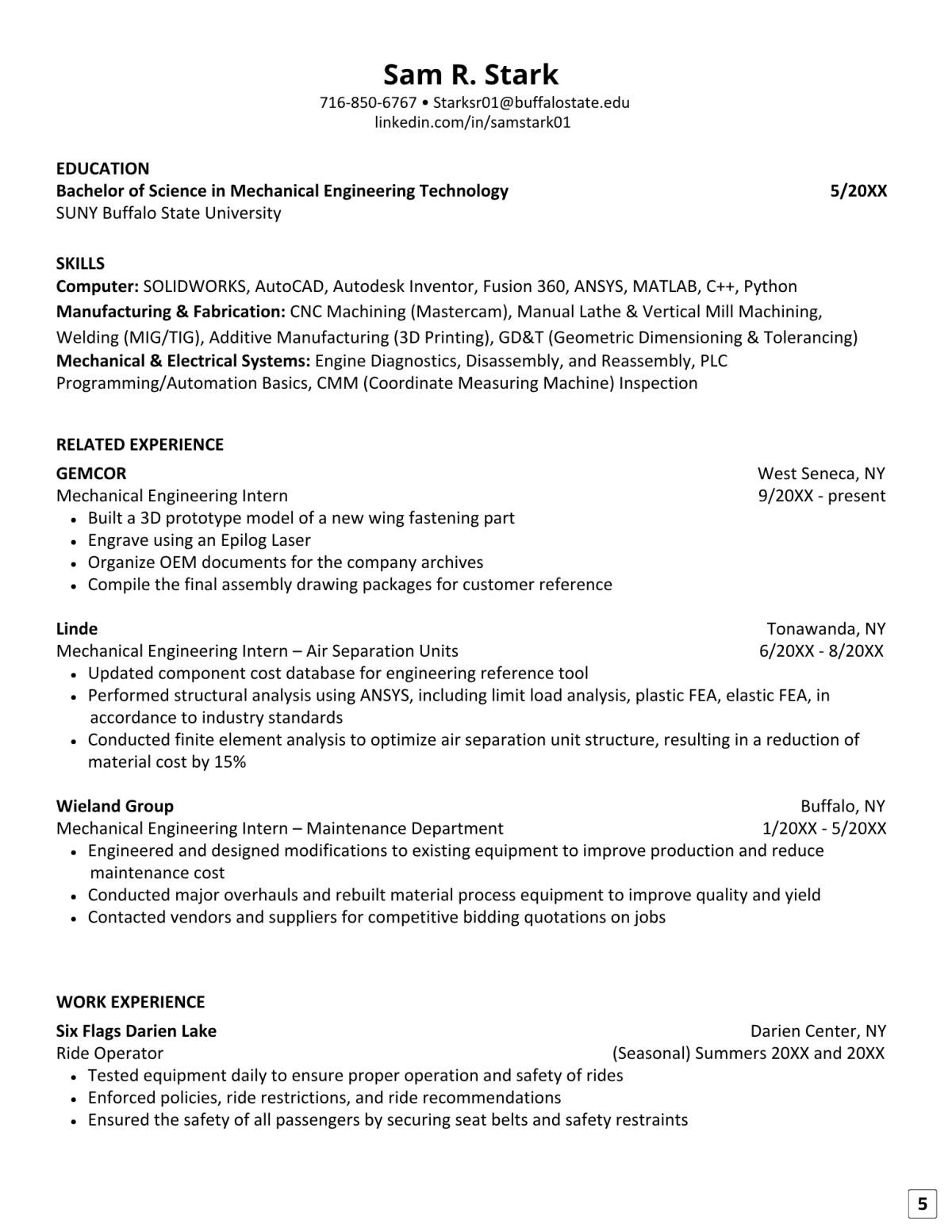 Mechanical Engineering Technology - Mechanical Engineering Technologist