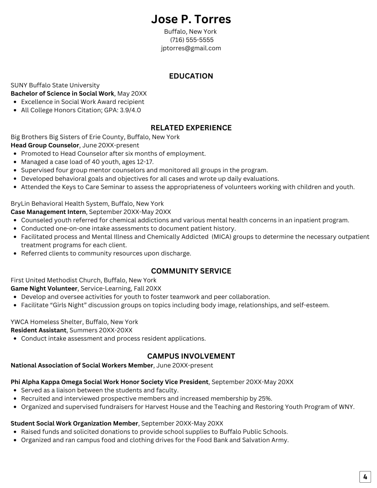 Social Work - Case Management